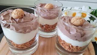 Nachtisch in 5 Minuten Sie werden dieses Dessert jeden Tag machen Einfach und lecker [upl. by Niliram]