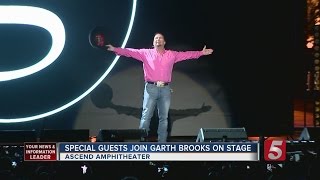 Garth Brooks Celebrates Milestone With Free Concert [upl. by Otilegna128]