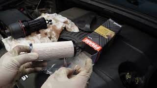 How to Change oil Filter amp Rotate Tires on 2016 Jeep Grand Cherokee Limited edition 4x4 [upl. by Etnahs]