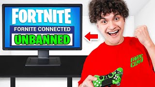 I Got UNBANNED on Fortnite for 24 HOURS PRANK [upl. by Airad]