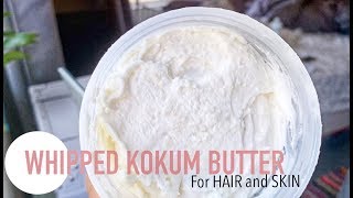 DIY Whipped Kokum Butter  for hair and skin [upl. by Nuawd]