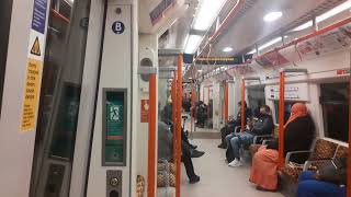 Journey on the London Overground Train  Shadwell Station  West Croydon Station [upl. by Niawd]