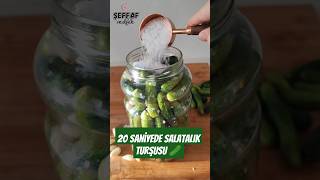 Kaynar su ile kütür kütür Salatalık turşusu kurun🥒 [upl. by Nitas]