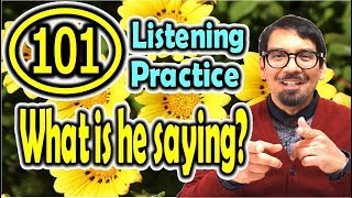 What is he saying101 Listening Practice  ForB English Lesson [upl. by Threlkeld99]