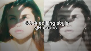 tiktok editing style QR codes video star [upl. by Oirogerg]