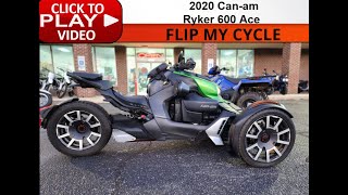 2020 Can am Ryker 600 Ace [upl. by Dedrick]