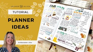 Creative Ideas For Using Your Planner Everyday [upl. by Klenk]