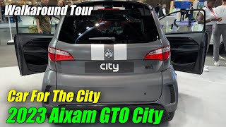 Great Mini Car  2023 Aixam GTO City [upl. by Silvano653]