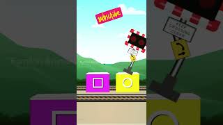 Mesmerizing 2D Animation Railroad Crossing Magic [upl. by Eah]