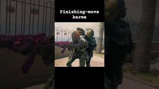 finishing a finishingmove callofduty mw3 playstation xbox gaming [upl. by Htirehc]