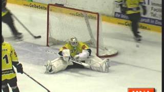 Eishockey Oberliga Kassel Huskies besiegen Ratinger Aliens [upl. by Eimaral]