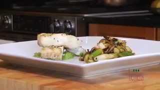 Grilled Halibut with Spring Veggies [upl. by Halsey]