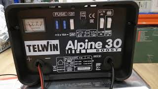 Telwin Alpine 30 Boost  Overview  Máy Sạc Bình Ac Quy  Made In Italy [upl. by Swanhildas]