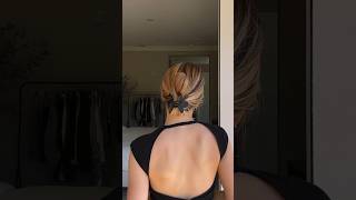 EASY FLOWER CLAW CLIP HAIRSTYLE [upl. by Farlay]