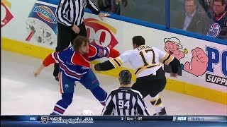 Milan Lucic vs Luke Gazdic Dec 12 2013 [upl. by Abraham813]