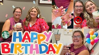 HAPPY BIRTHDAY TO CANDICE 🎉🧁📸  Lunch Nails Target VLOG [upl. by Saltzman]