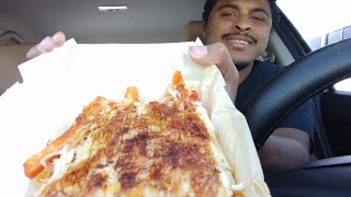 New Tacobell Grilled Cheese Nacho Fries Review [upl. by Amlet]