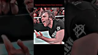 Roman Reigns Saves Dean Ambrose from Brock Lesnar  Brock Lesnar Destroy Dean Ambrose wwe shorts [upl. by Arobed]