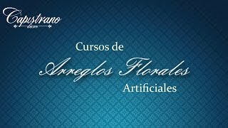 Cursos ARREGLOS FLORALES ARTIFICIALES Colocacion de Plantas y Flores [upl. by Dnyletak]