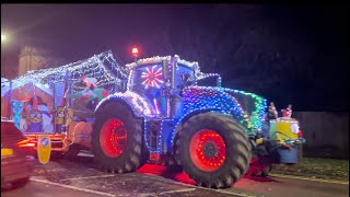 Coventry Nuneaton Christmas tractor run parade 09102023 Santa tractor new latest [upl. by Nehte]