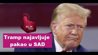 Tramp najavljuje pakao u SAD [upl. by Eliott]