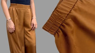 ⭐️ I taught my friends how to sew this style of pants everyone found it easy [upl. by Carine385]