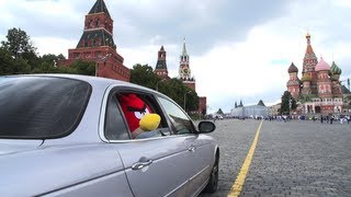 Red Bird lands in Red Square  Angry Birds game update [upl. by Anthea]