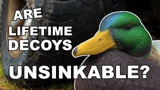 Lifetime Decoys FlexFloat Mallards Review amp CHALLENGE [upl. by Wulfe]