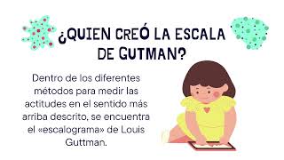 ESCALOGRAMA DE LIKERT Y GUTTMAN 📊 [upl. by Cyna]