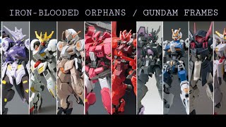 HG IRONBLOODED ORPHANS GUNDAMS [upl. by Shepley]