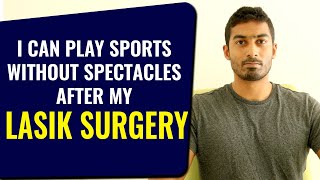 Return to Sports After Lasik Eye Surgery at Narayana Nethralaya [upl. by Eentirb905]