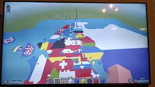 Builds the continent of Eurasia and Oceania in Minecraft [upl. by Siffre]