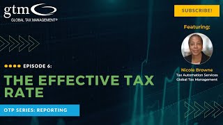 The Effective Tax Rate [upl. by Ardnaiek]