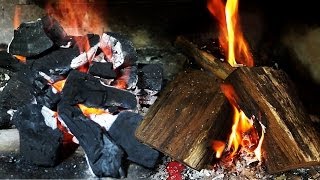 Como Prender el Fuego para el Asado Carbón y Leña [upl. by Arabelle536]