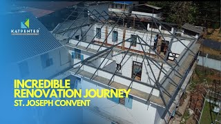 The incredible renovation journey of St Joseph Convent Choondal [upl. by Cohe]