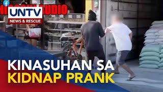 Vloggers na Tukomi brothers kinasuhan ng isang pulis kaugnay ng ginawang kidnap prank [upl. by Nyleuqaj532]