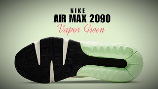 NIKE Air Max 2090 VAPOR GREEN 2020 DETAILED LOOK  RELEASE DATE [upl. by Nesyla]