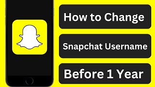 How to Change Snapchat Username Before 1 Year Change Snapchat Username Without Waiting A Year 2023 [upl. by Ahtiuqal830]