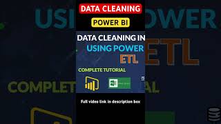 Data Cleaning in Power BI  Power Query  ETL powerbi dataanalytics [upl. by Willock]