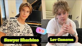 Lev Cameron Vs Sawyer Sharbino Lifestyle Girlfriend Age Height Weight Nationality Net Worth [upl. by Ewnihc551]