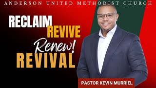 Anderson United Methodist Church Revival Night One September 29 2024 with Rev Kevin Murriel [upl. by Reyna]