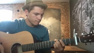 Reinventing Your Exit Acoustic Cover  Underoath Jake Karecki [upl. by Edveh]