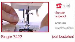 Singer 7422 Promo  Naaimachine Sewingmachine Machine a Coudre Nahmaschinen [upl. by Fernando517]