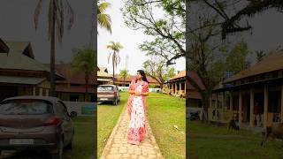 Bengali Saree Draping Style🌼How To Wear😱bengali trending viral sareedrapping shorts saree [upl. by Pegg]