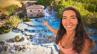 Metal Detecting a Popular Thermal Hot Spring Italy [upl. by Ahsata821]