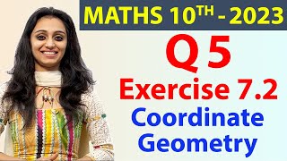 Class 10 Maths  Chapter 7  Exercise 72 Q1  Coordinate Geometry  NCERT [upl. by Alpers13]