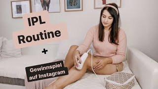 IPL Routine  Braun Silk Expert Pro 5  Gewinnspiel auf Instagram  Regina Kraut [upl. by Okoyik]