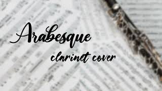 Arabesque  Samuel R Hazo  Clarinet cover Clarinets Bass clarinet Trumpets Flute and Oboe solo [upl. by Kcirdet]