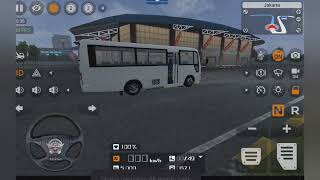 Nissan Civilian 45D Acceleration in BUSSID [upl. by Mari899]