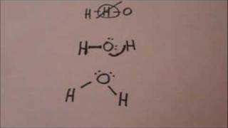 Lewis Structures 2 Water and Ammonia [upl. by Ungley]